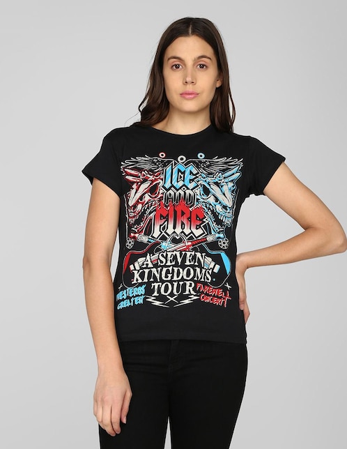 Playera Ice And Fire para dama