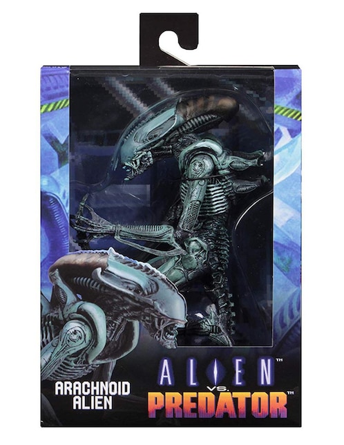 Figura Neca 7 Pulgadas Alien vs Predator Arachnoid Alien