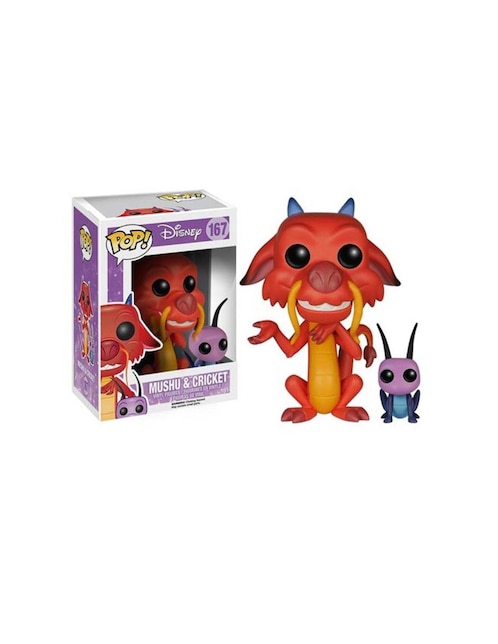 Mushu y Cricket Funko Pop! Disney Mulan