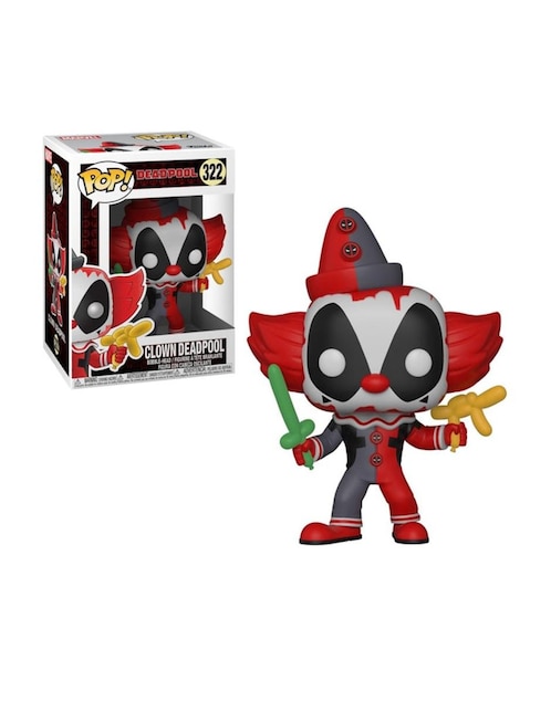 Imagen de producto Figura Deadpool Clown POP! Deadpool Marvel Funko