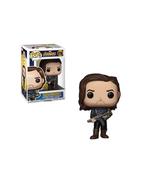 Imagen de producto Figura Bucky Con Arma POP! Marvel Avengers Funko