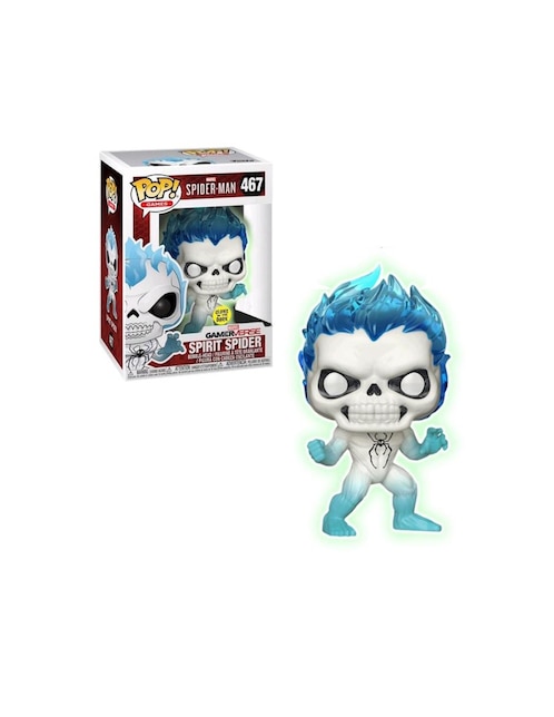 Imagen de producto Figura Spirit Spider POP! Glows Marvel Spider Man Funko