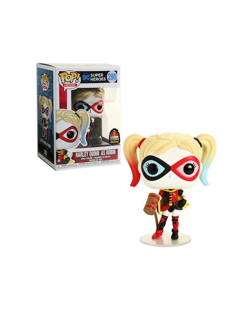 Figura Funko Pop! Harley Quinn as Robin Batman Exclusivo LACC2019