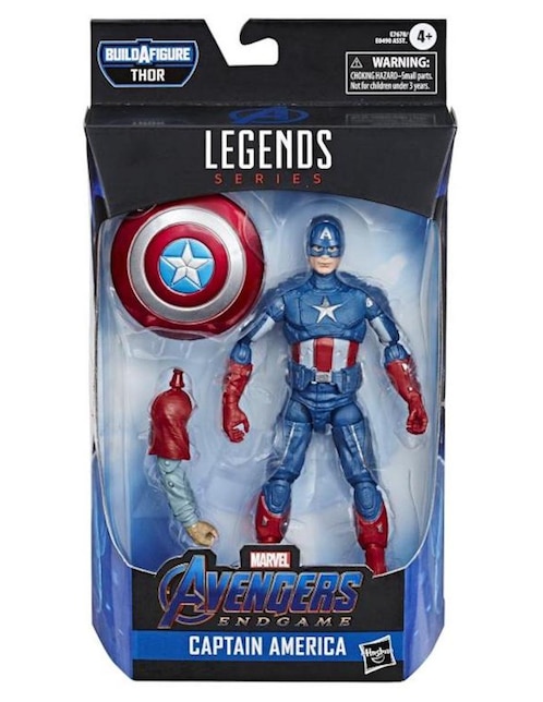 Imagen de producto Figura Marvel: Avengers Capitán América collectors Marvel Legends