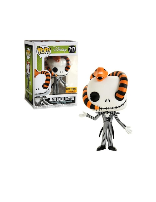 Imagen de producto Figura Pop! Jack Skellington Serpiente HT Exclusivo Funko