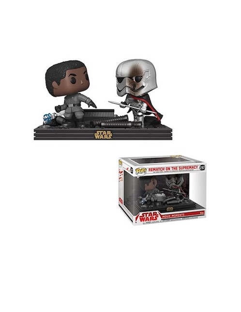 Imagen de producto Figura Pop! Finn Vs Phasma Star Wars Funko