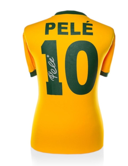 Playera Firmada Pelé de la Selección de Brasil 2019 FIFA