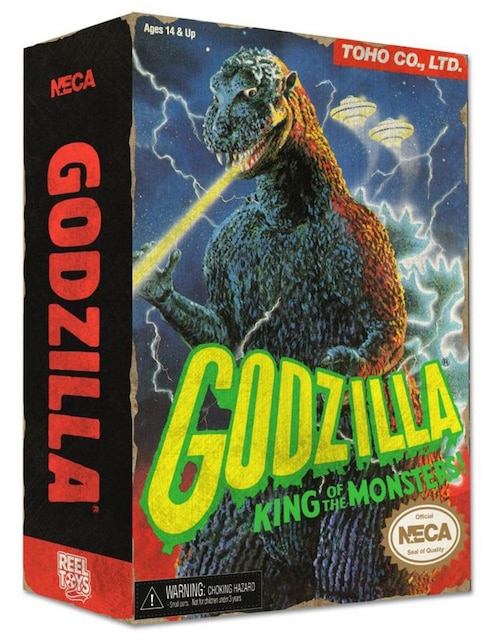 Figura Neca 7 Pulgadas Godzilla Toho Co. Ltd