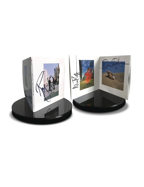 Autógrafo de Pink Floyd Logos Rockers Autogrphs CD blanco