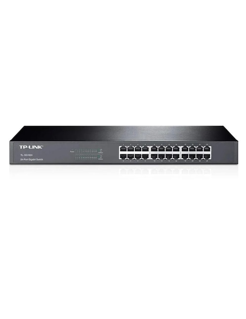 Switch TL-SG1024 24 Puertos Gigabit Ethernet 10/100/1000 Mbps 1