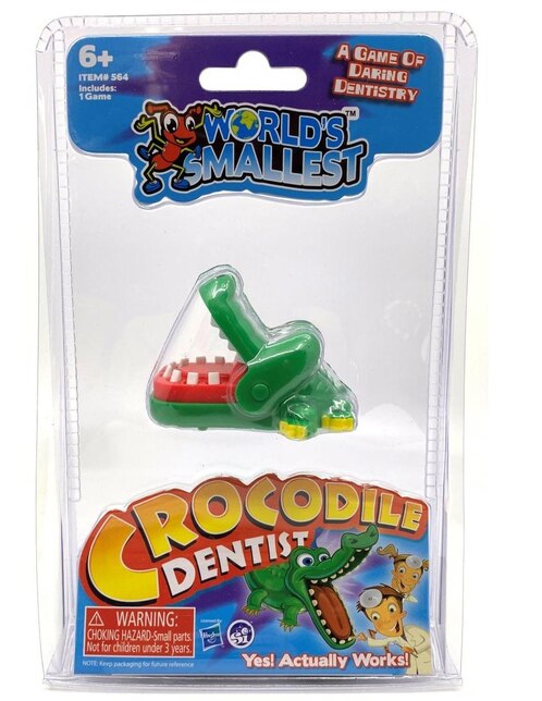 Figura de Colección Cocodrilo Dentista World's Smallest Novelty |  