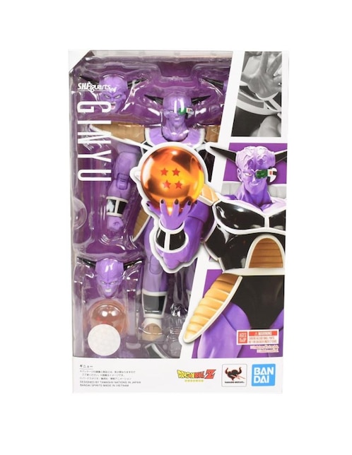 Figura Captain Ginyu Dragon Ball SH Figuarts Bandai 1
