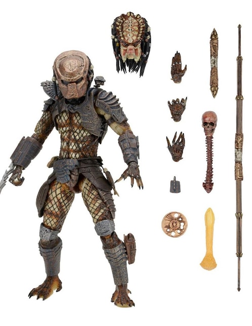 Figura Neca 7 Pulgadas Predator 2 City Hunter