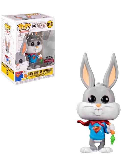 Figura Funko Pop! Bugs Bunny as Superman Looney Tunes Exclusivo Special Edition