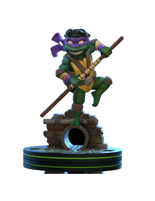 Figura de colección articulada Teenage Mutant Ninja Turtles Donatello collectors Quantum Mechanix