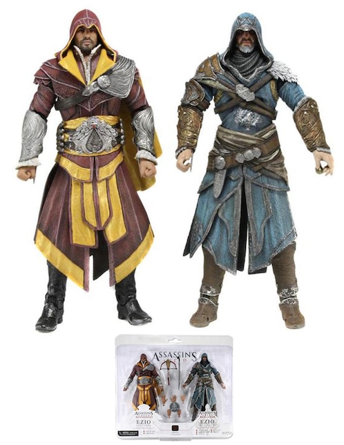 Set 2 Pack Neca 6 Pulgadas Assassins Creed Toys Rus