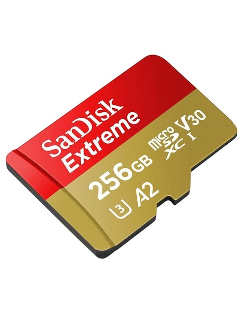 Memoria Micro SD 256GB Sandisk Extreme 4K SDSQXA1-256G-GN6MA