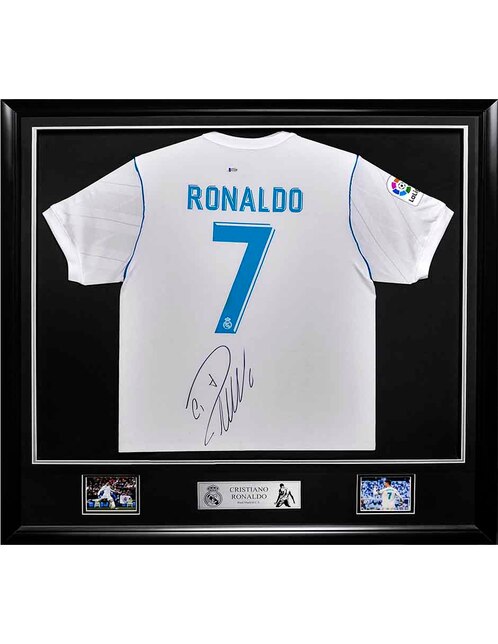 Cristiano Ronaldo autograph - Jersey - Real Madrid - si