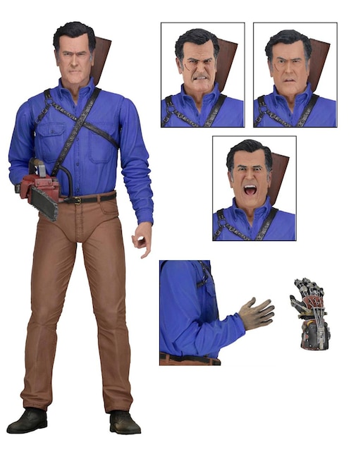 Figura Neca 7 Pulgadas Ash Vs Evil Dead