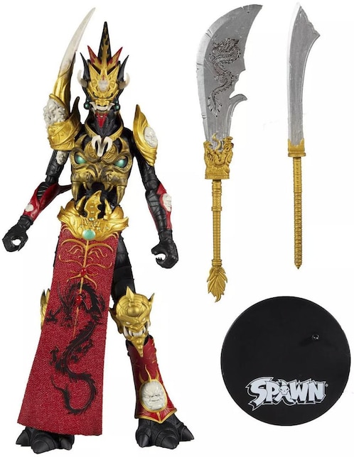 Figura Mcfarlane Mandarin Spawn Red Variant