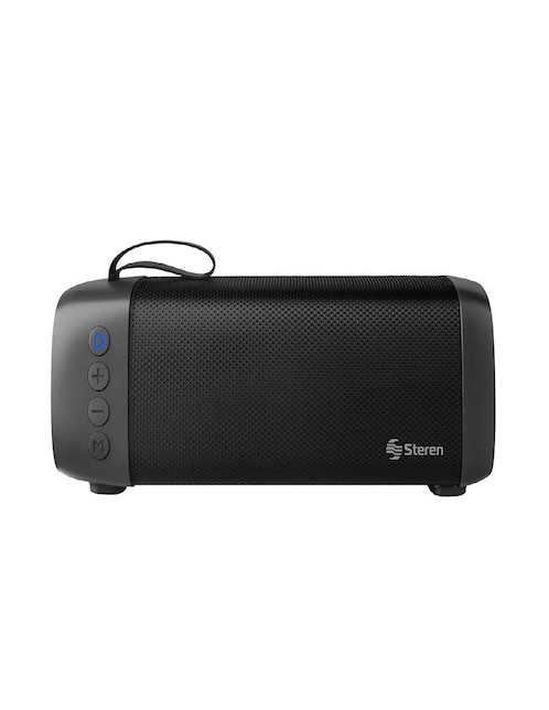 Bocina Bluetooth Steren Mini BoomBox TWS Negro