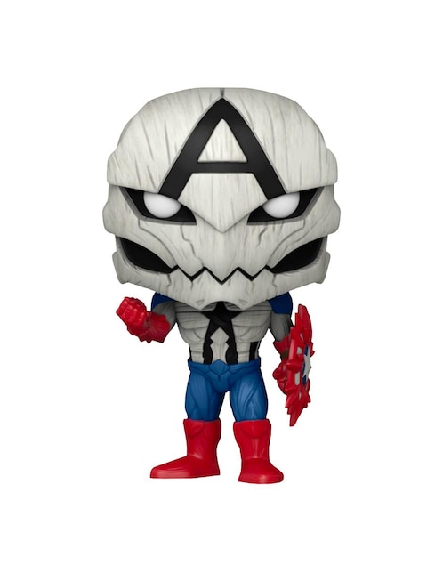 Figura Funko Pop! Poison Capitán América Marvel Avengers Venom