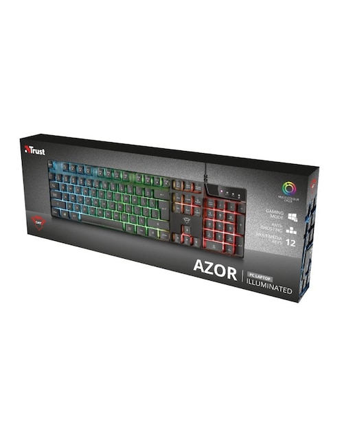 Teclado alámbrico Trust Gxt 835