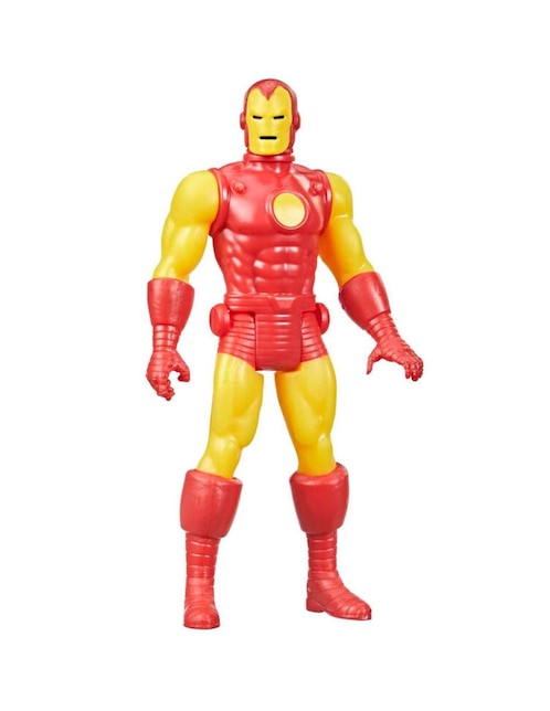 Figura de acción Marvel Iron Man retro Hasbro