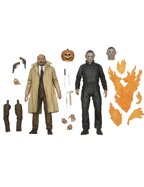 Set Figuras Neca Two Pack Michael Myers y Dr Loomis