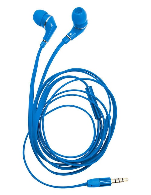 Audífonos In-Ear Vorago EP-103 Alámbricos Azul