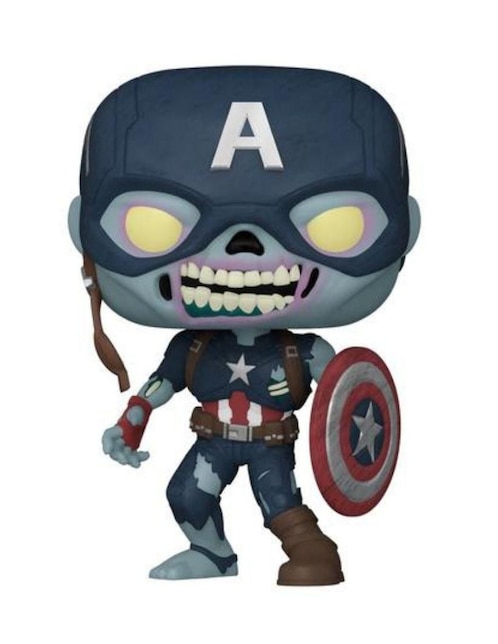 Figura Funko Pop! Capitan America Zombie Marvel What If