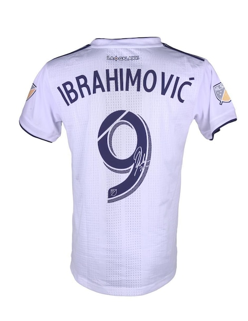 Playera Firmada por Zlatan Ibrahimovic del LA Galaxy Idolos