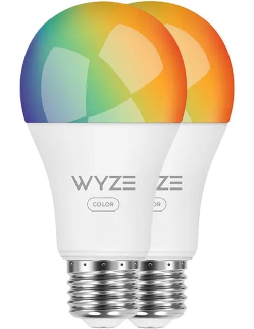 Set de 2 Focos LED Inteligentes Wyze 75 W de consumo 75 W de iluminación 30 a 1100 lúmenes
