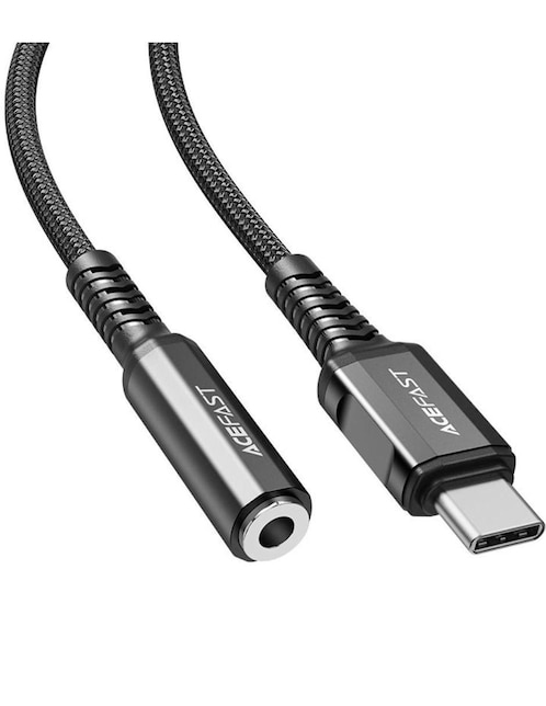 Cable USB C Six-One a Auxiliar 3.5 mm de 18 cm