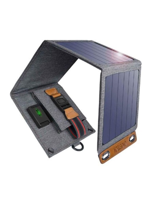 Cargador con Paneles Solares Choetech Tipo B 3.0 Compatible con Todos los Dispositivos