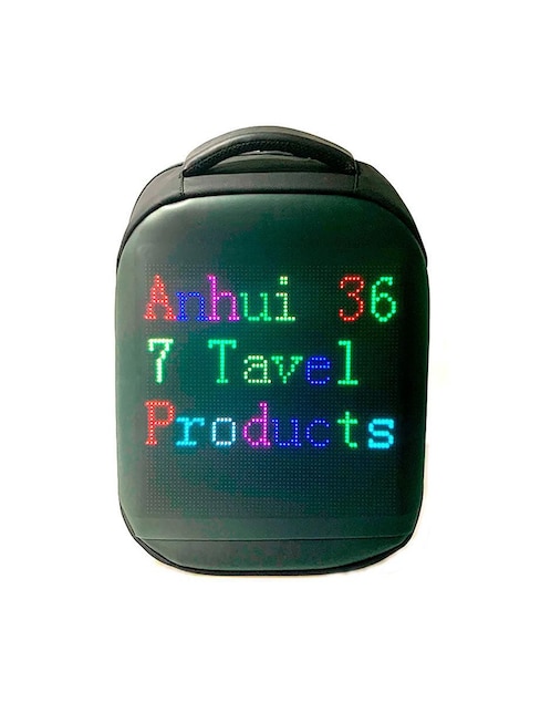 Mochila con portalaptop Tostatronic Led impermeable unisex