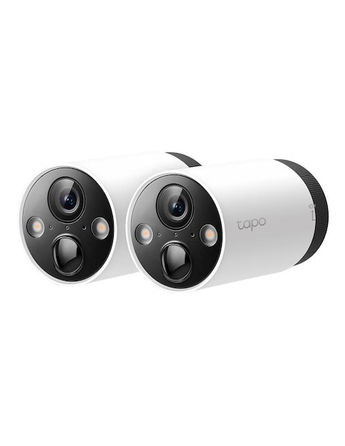 Cámara individual de seguridad Tplink alámbrica e inalámbrica HD 110 a 60° con capacidad de grabar con visión nocturna Alexa Google para uso exterior