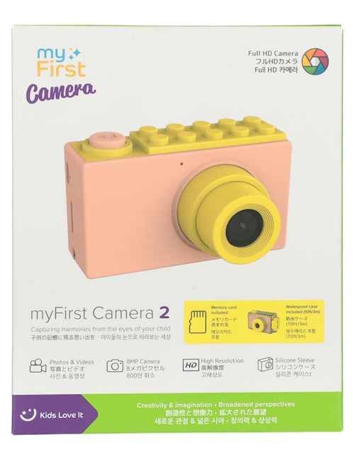 Cámara My First modelo camara 2 8 megapíxeles Rosa