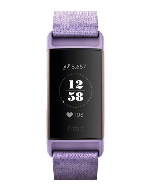 Fitbit charge 3 smart watch in black online