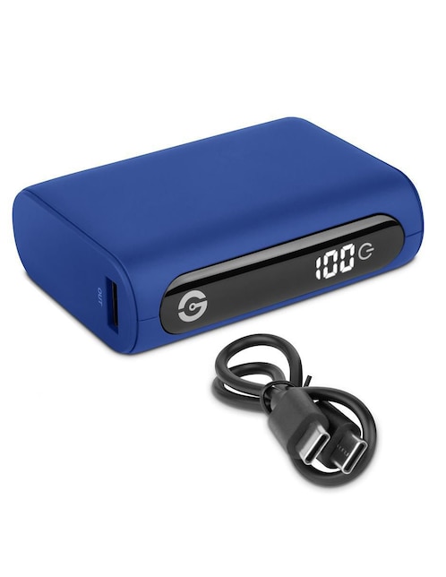 Batería portátil Getttech 10000 mAh GBN-M10CL-01_LED