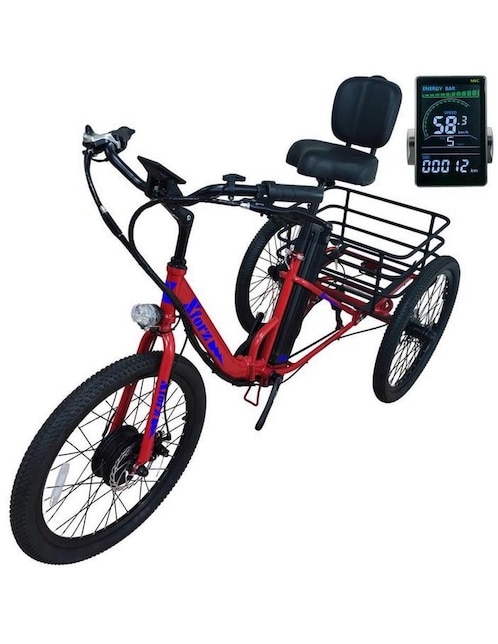 XFORZ Triciclo Xforz rodada 24 eléctrica unisex