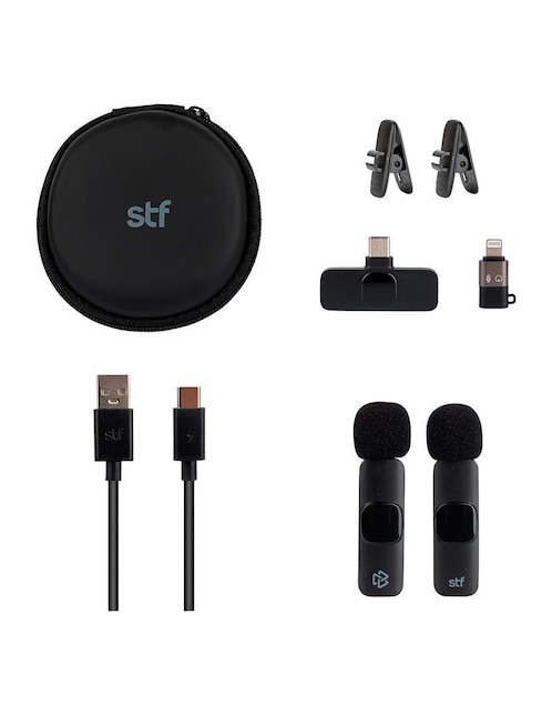 Micrófono portátil inalámbrica STF Tipo C - Lightning