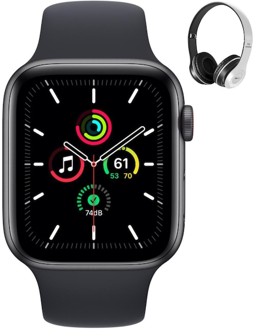 Apple Watch SE 2da Gen 44 mm Negro GPS+LTE