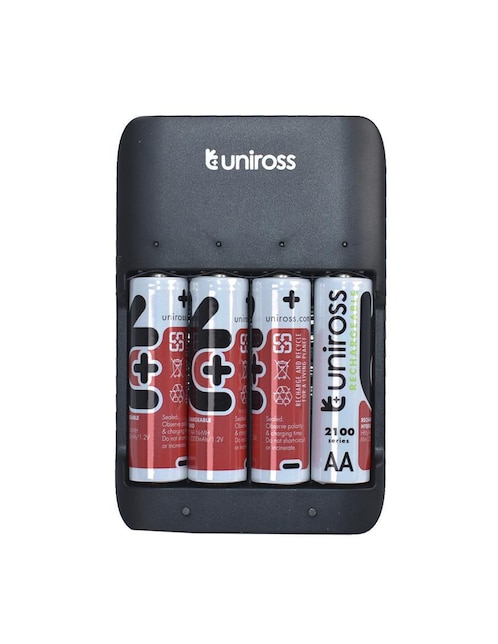 Cargador de pilas Uniross de 30 W Lightning + Usb Tipo C UCU004A