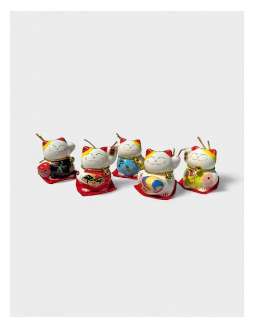 Figura decorativa de gato Cm-Top de cerámica