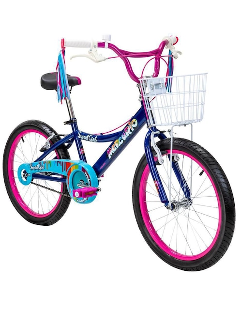 Bicicleta infantil Mercurio rodada 20 sweet girl para niña