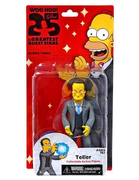 Figura Coleccionable Neca 5 Pulgadas The Simpsons Teeller (Pen&Teller)