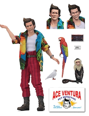 Figura Coleccionable Neca 7 Pulgadas Ace Ventura