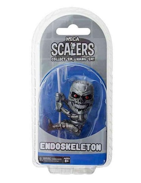 Figura Coleccionable Neca 2 Pulgadas Scalers Terminator Genisys Endoskeleton