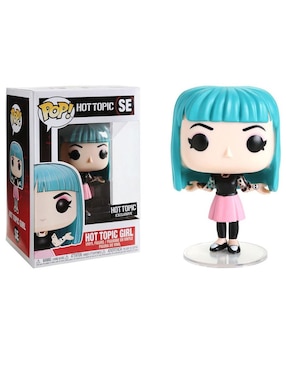 Figura Hot Topic Girl POP! Exclusivo Con Protector Funko